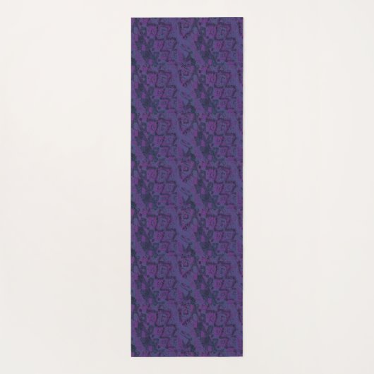 専売紫 ヨガマット (裏面)