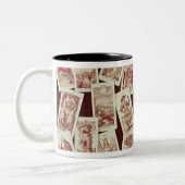 専攻のなArcanaの占いカード ツートーンマグカップ (左)