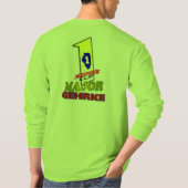 専攻のなGehrkeのカスタムのTシャツ Tシャツ (裏面)