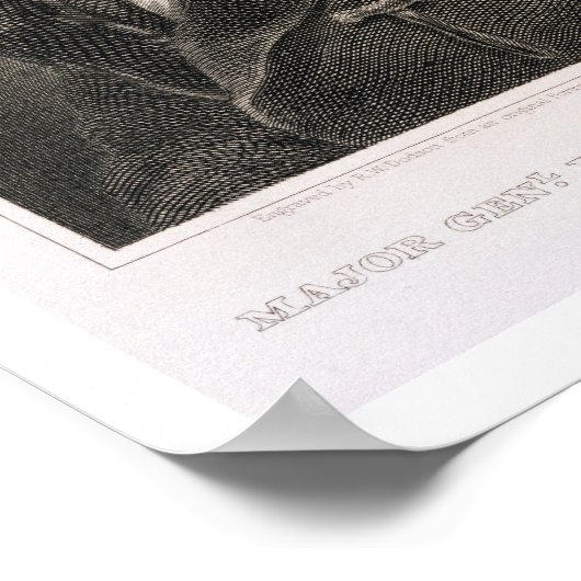 専攻のウィリアム・ヘンリー・ハリソン将軍 ポスター (角)