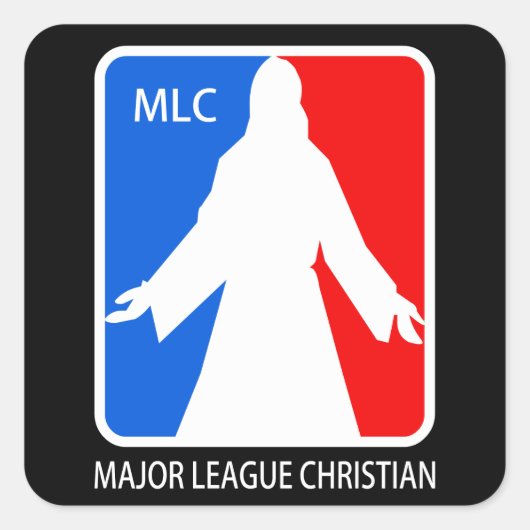 専攻のLeague Christian - MLC スクエアシール (正面)