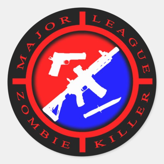 専攻のLeague Zombie Killer – 武器 ラウンドシール (正面)