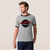 専攻学生食堂のロゴのワイシャツ Tシャツ (正面フル)