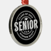 専攻科パーソナライズされた学 メタルオーナメント (右)