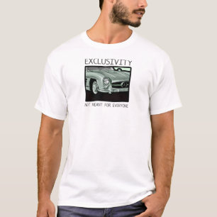 専有権および富-古いGullwingのクラシック車 Tシャツ