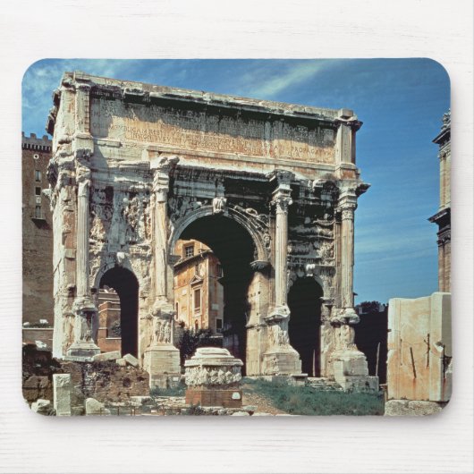 専用されているSeptimius Severusの凱旋門 マウスパッド (正面)