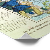 専用の歌の歌詞シート ポスター (角)