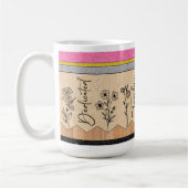 専用先生マグギフト教えフラワーコーヒー コーヒーマグカップ (左)