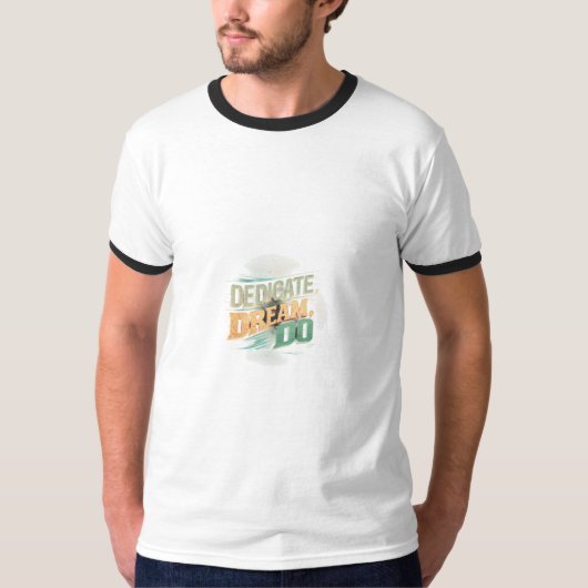 専用、ドリーム、ドゥ Tシャツ (正面)