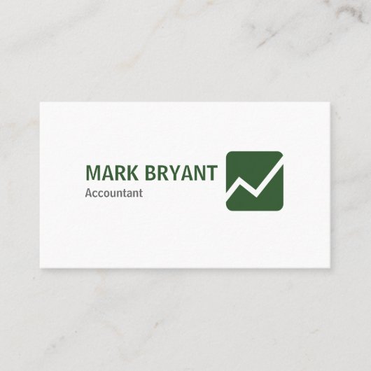 専門のエレガントでモダンで白いシンプル 名刺 (正面)