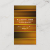 専門のエレガントでモダンなビジネス 名刺 (裏面)