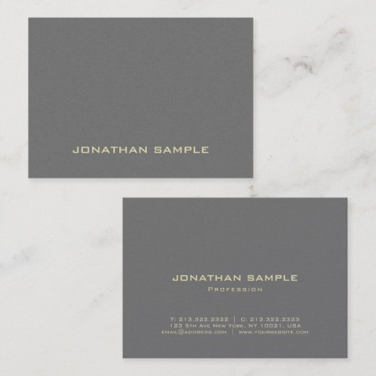 専門のエレガントで創造的な真珠の終わりの贅沢 名刺 (正面/裏面)