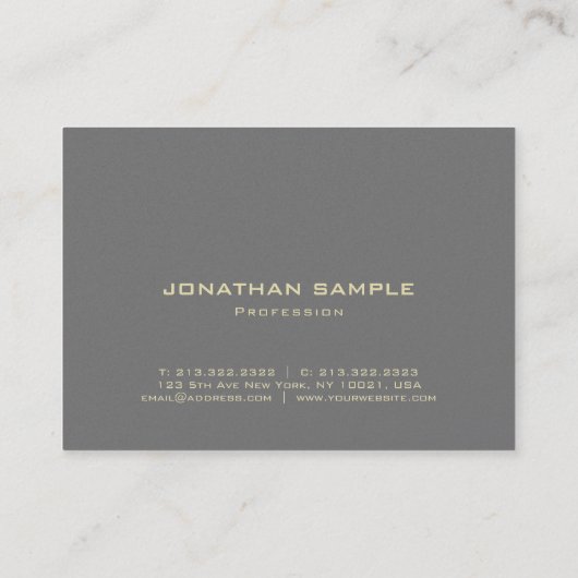 専門のエレガントで創造的な真珠の終わりの贅沢 名刺 (裏面)