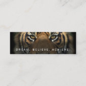 専門のエレガントなフィットネスのトレーナーの真珠の終わり スキニー名刺 (正面)