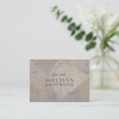 専門のエレガントな大理石 名刺 (スタンド正面)