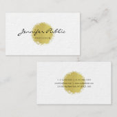 専門のエレガントな書道の金ゴールドのデザインの平野 名刺 (正面/裏面)