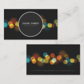 専門のカメラマンの名刺 名刺 (正面/裏面)