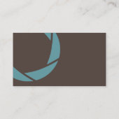 専門のカメラマンの名刺 名刺 (裏面)