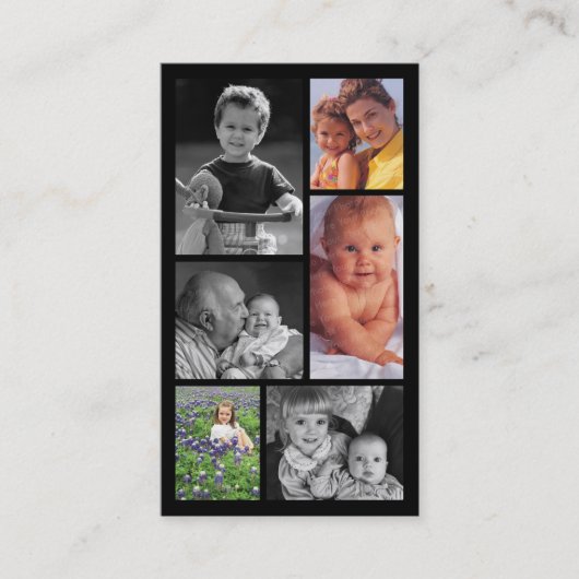 専門のカメラマン 名刺 (正面)