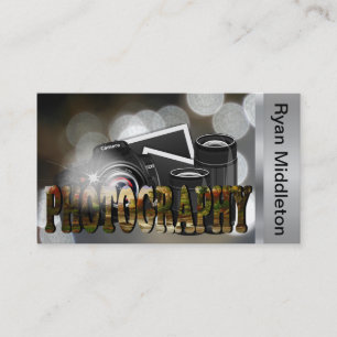 専門のカメラマン 名刺