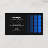 専門のカメラマン 名刺 (裏面)