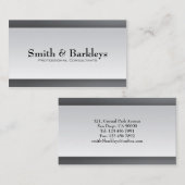 専門のコンサルタント-名刺 名刺 (正面/裏面)