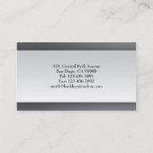 専門のコンサルタント-名刺 名刺 (裏面)