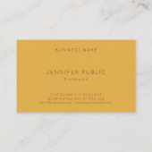 専門のテンプレートによって複雑にされる傾向色 名刺 (裏面)