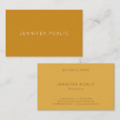 専門のテンプレートによって複雑にされる傾向色 名刺 (正面/裏面)