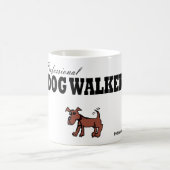 専門のドッグウォーカー コーヒーマグカップ (中央)