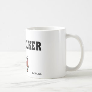 専門のドッグウォーカー コーヒーマグカップ