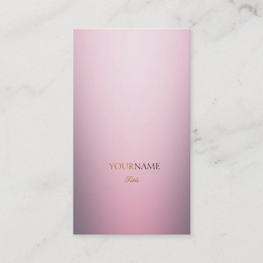 専門のハニーサックル 名刺 (正面)