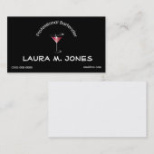 専門のバーテンダーの名刺 名刺 (正面/裏面)