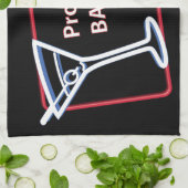 専門のバーテンダーの学校のバータオル キッチンタオル (折り畳み)