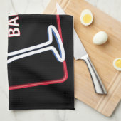 専門のバーテンダーの学校のバータオル キッチンタオル (四つ折り)