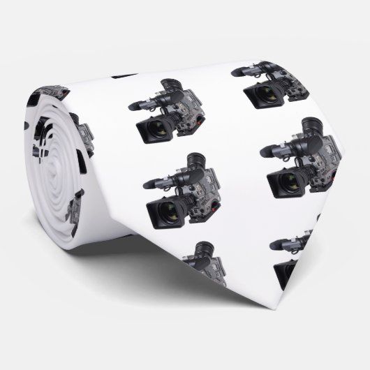 専門のビデオ・カメラ ネクタイ (ロール)
