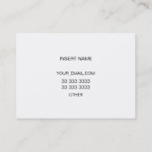 専門のフィットネスの商品化 名刺 (裏面)