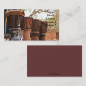 専門のプロフィールカード 名刺 (正面/裏面)