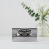 専門のベンツの自動車ディーラーの販売人カード 名刺 (スタンド正面)