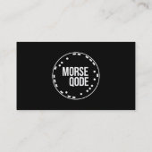 専門のミニマルなプログラマー名刺 名刺 (裏面)