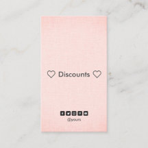 専門のミニマルな赤面のリネン割引垂直