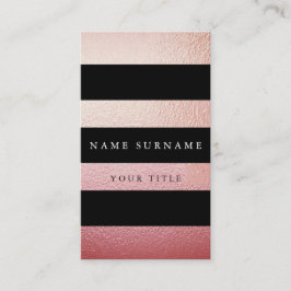 専門のミニマルな金ゴールドの縦の名刺 名刺