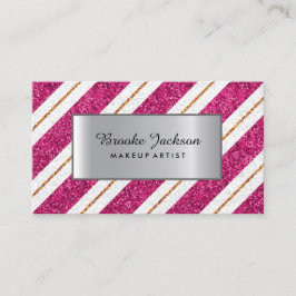 専門のメーキャップアーティスト 名刺