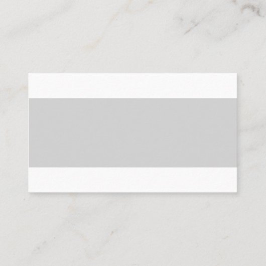 専門のモダンでスタイリッシュな灰色白を向くこと 名刺 (裏面)