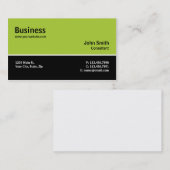 専門のモダンで明白でシンプルなコンピュータ修理 名刺 (正面/裏面)