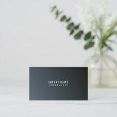 専門のモダンな最小主義の士官候補生の平野 名刺 (スタンド正面)