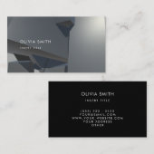 専門のモダンな橋 名刺 (正面/裏面)