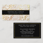 専門のモダンの抽象芸術デザイナー建築家 名刺 (正面/裏面)