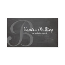 専門のモノグラムのエレガントな不動産のチョーク