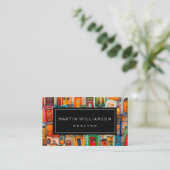 専門の不動産のモダンでクラシックなドア 名刺 (スタンド正面)